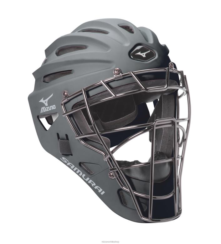 Mizuno casco de receptor de béisbol samurai g4 gris(9191) juventud accesorios ZH2D946 Mizuno Chile