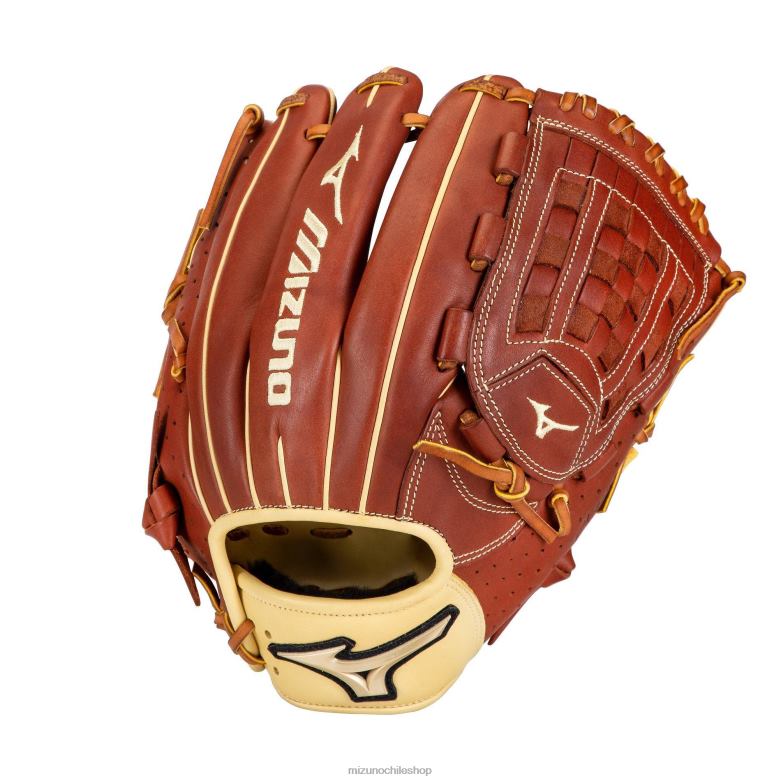 Mizuno Guante de béisbol Prime Elite lanzador de 12" caoba-bronceado(r198) unisexo accesorios ZH2D1149 Mizuno Zapatos De Futbol