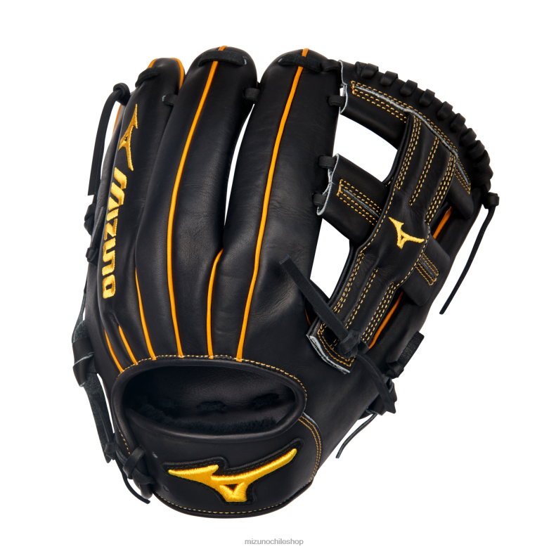 Mizuno Guante de béisbol Pro Select Infield de 11,75" con bolsillo normal negro-oro (r974) unisexo accesorios ZH2D595 Mizuno Chile