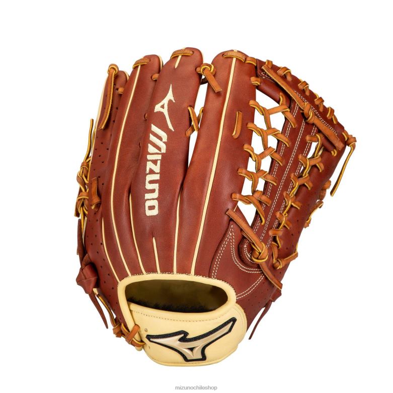 Mizuno guante de béisbol de campo Prime Elite de 12,75" caoba-bronceado(r198) unisexo accesorios ZH2D747 Mizuno Zapatos De Futbol