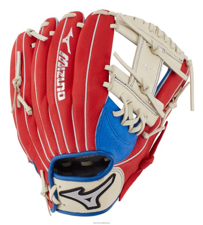 Mizuno guante de béisbol powerclose serie prospect de 11" rojo real (f520) unisexo accesorios ZH2D982 Mizuno Chile