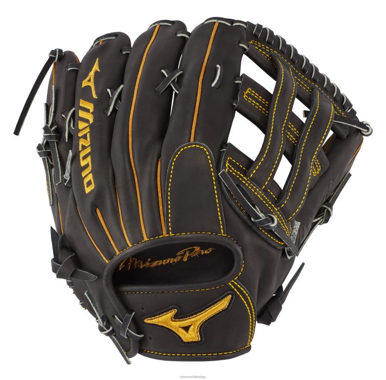 Mizuno guante de béisbol profesional para exteriores con bolsillo de 12,75" de profundidad negro(fr90) unisexo accesorios ZH2D813 Mizuno Zapatos De Futbol