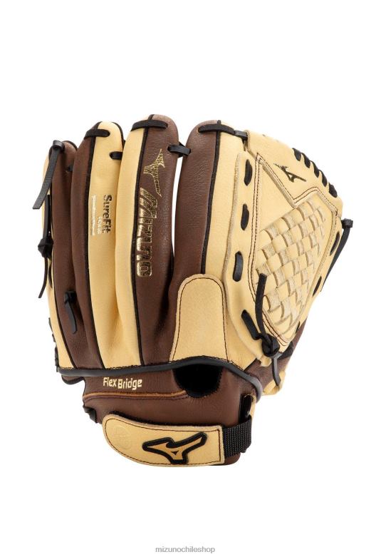 Mizuno guante de béisbol prospect paraflex serie 11.5" marrón(fr80) juventud accesorios ZH2D681 Mizuno Zapatos De Futbol