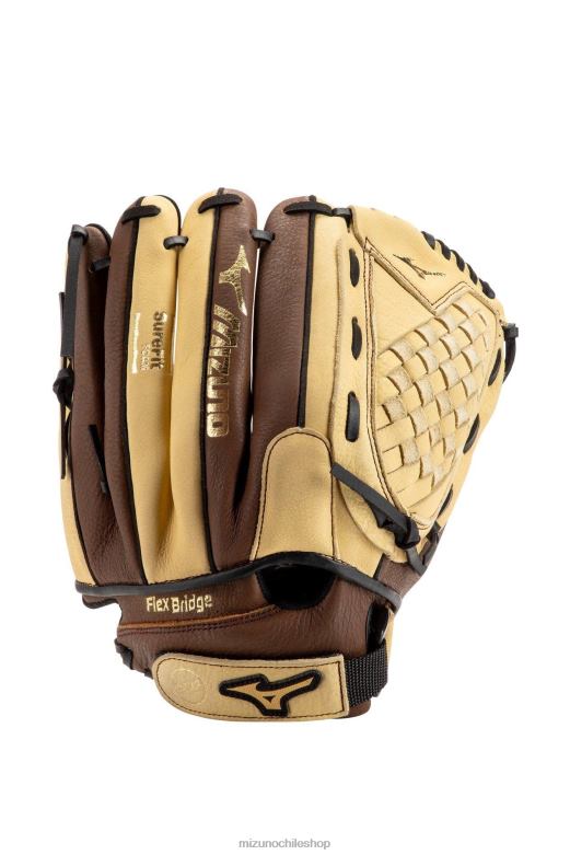 Mizuno guante de béisbol prospect paraflex serie 11.75" marrón(fr80) unisexo accesorios ZH2D711 Mizuno Zapatos De Futbol