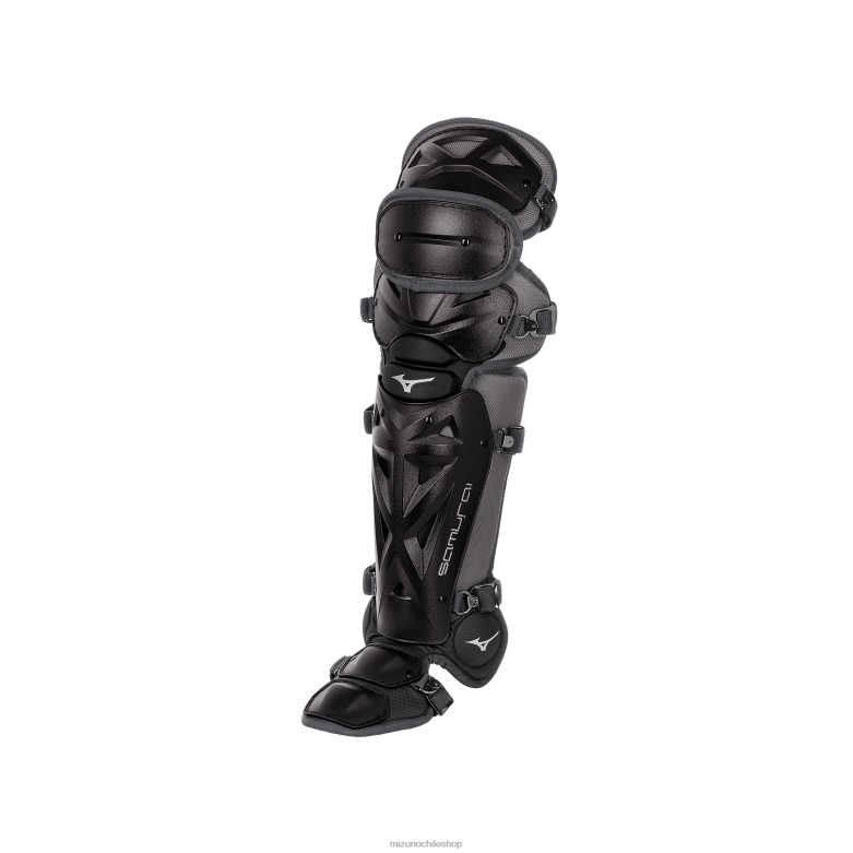 Mizuno espinilleras de béisbol samurai 15.5" negro-gris(9091) unisexo accesorios ZH2D920 Mizuno Zapatillas