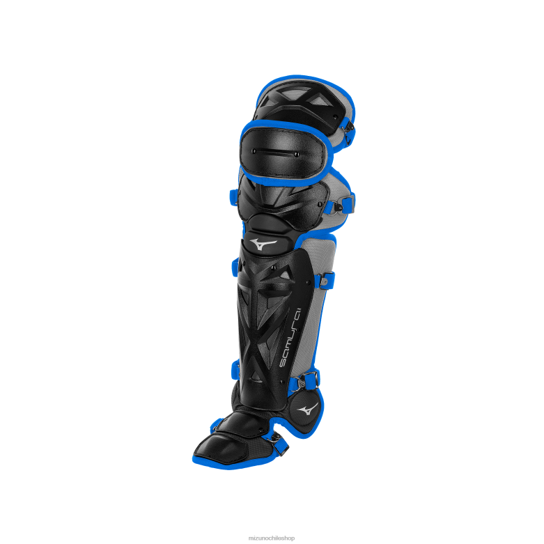 Mizuno espinilleras de béisbol samurai 15.5" negro-real(9052) unisexo accesorios ZH2D926 Mizuno Zapatillas