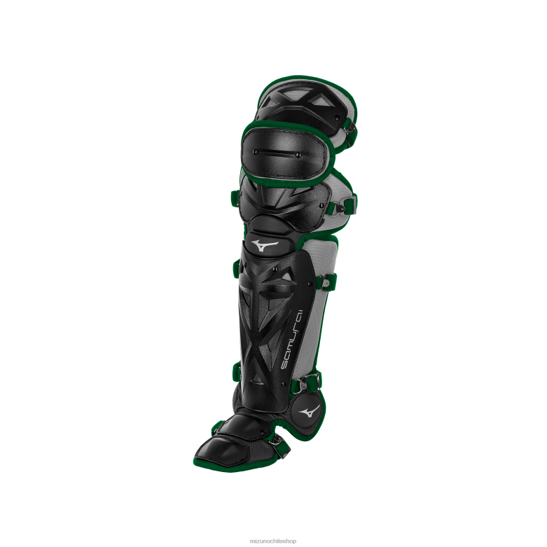 Mizuno espinilleras de béisbol samurai 16.5" bosque negro unisexo accesorios ZH2D967 Mizuno Chile