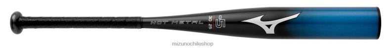 Mizuno Bate de béisbol usssa de barril grande de metal caliente (-5) azul-negro(5090) juventud accesorios ZH2D657 Mizuno Zapatos De Futbol