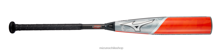 Mizuno crbn2-bate de béisbol usssa de barril grande (-10) gris-naranja(9120) juventud accesorios ZH2D548 Mizuno Zapatillas
