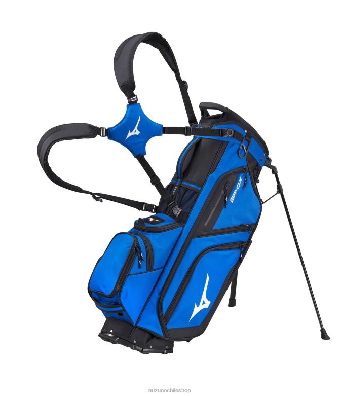 Mizuno Bolsa con soporte híbrido br-dx de 14 posiciones azul náutico (nbnb) unisexo accesorios ZH2D472 Mizuno Chile