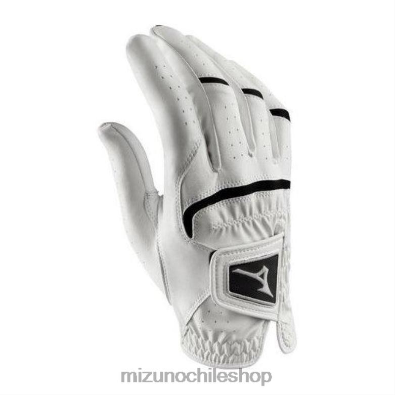 Mizuno guante de golf de élite blanco/negro unisexo accesorios ZH2D453 Mizuno Zapatos De Futbol