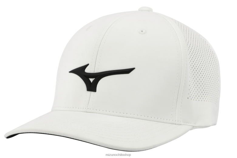 Mizuno gorra de golf ajustable con ventilación Tour blanco-negro(0090) unisexo accesorios ZH2D422 Mizuno Zapatillas