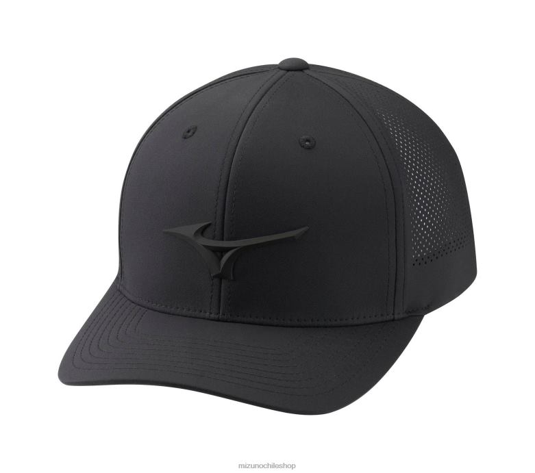 Mizuno gorra de golf ajustable con ventilación Tour negro(9090) unisexo accesorios ZH2D421 Mizuno Chile