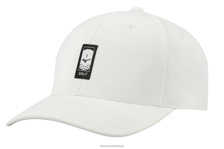 Mizuno gorra de golf ajustable de mármol fresco blanco-negro(0090) unisexo accesorios ZH2D516 Mizuno Zapatos De Futbol