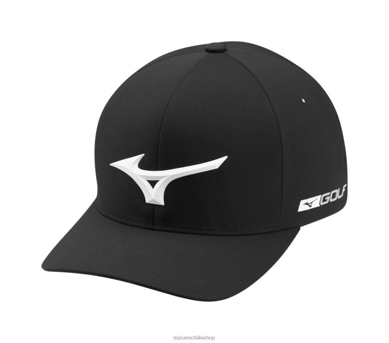 Mizuno gorra de golf ajustada tour delta negro(9090) unisexo accesorios ZH2D415 Mizuno Chile