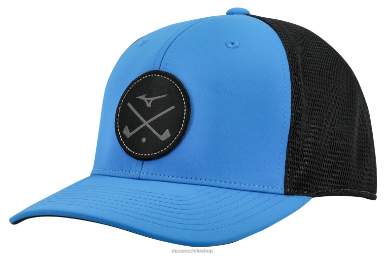 Mizuno gorra de golf con palos cruzados y malla trasera azul perla(5x5x) unisexo accesorios ZH2D500 Mizuno Zapatillas