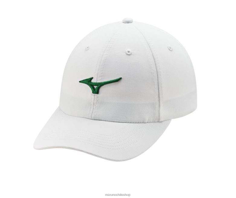 Mizuno gorra de golf ligera y ajustable blanco-verde(0040) unisexo accesorios ZH2D441 Mizuno Zapatos De Futbol