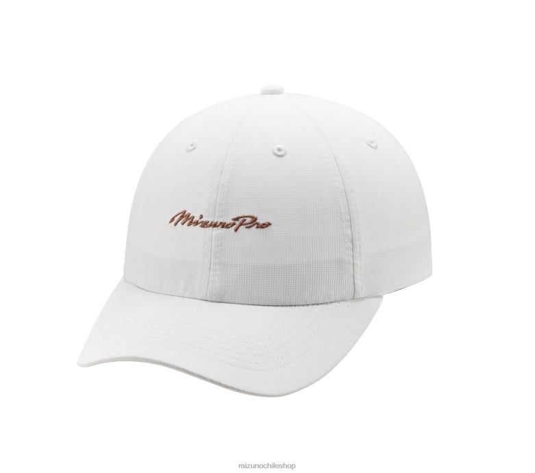 Mizuno gorra de golf pro script blanco-cobre(0075) unisexo accesorios ZH2D413 Mizuno Zapatillas
