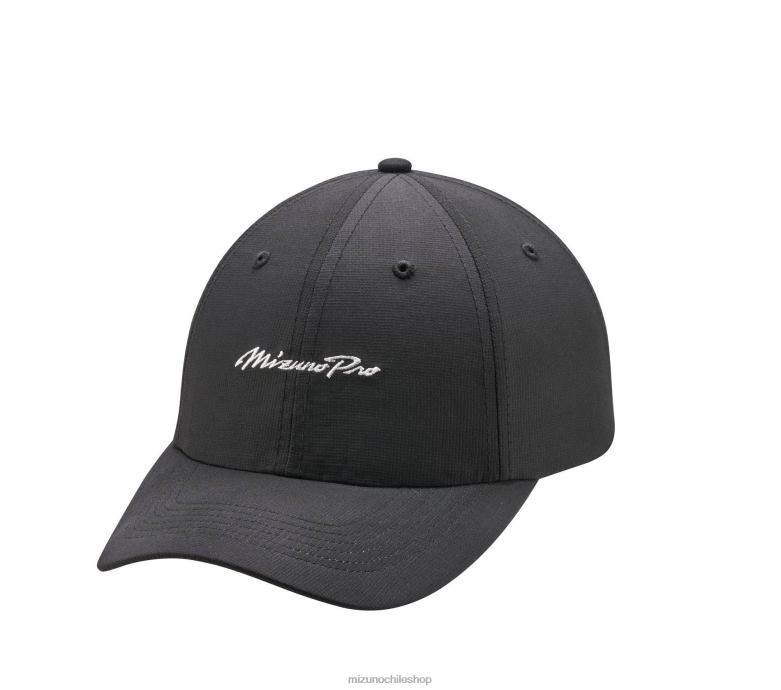 Mizuno gorra de golf pro script blanco-negro(9000) unisexo accesorios ZH2D412 Mizuno Chile
