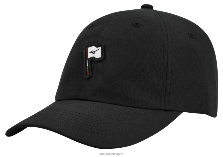Mizuno sombrero de golf con alfiler alto negro(9090) unisexo accesorios ZH2D491 Mizuno Zapatillas