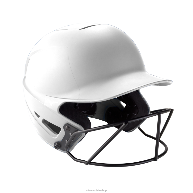 Mizuno Casco de bateo de softbol de lanzamiento rápido f6, color sólido blanco(0000) juventud accesorios ZH2D1841 Mizuno Zapatillas