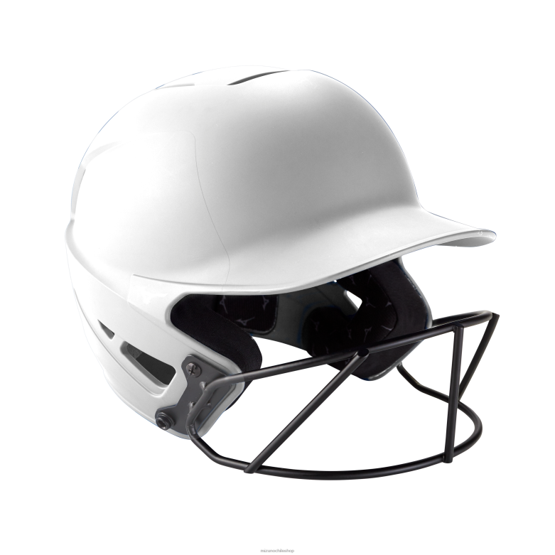 Mizuno Casco de bateo de softbol de lanzamiento rápido f6, color sólido blanco(0000) unisexo accesorios ZH2D1820 Mizuno Zapatillas