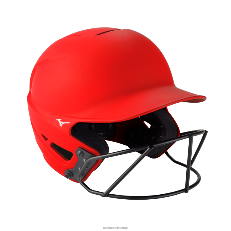 Mizuno Casco de bateo de softbol de lanzamiento rápido f6, color sólido rojo(1010) juventud accesorios ZH2D1843 Mizuno Chile