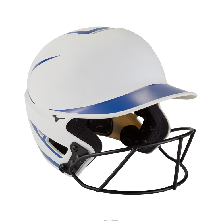 Mizuno casco de bateo de softbol de lanzamiento rápido f6 blanco-real(0052) juventud accesorios ZH2D1779 Mizuno Zapatos De Futbol