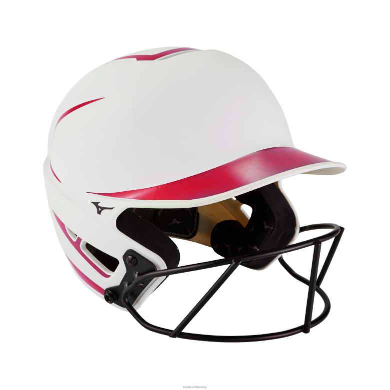 Mizuno casco de bateo de softbol de lanzamiento rápido f6 blanco-rojo(0010) unisexo accesorios ZH2D1810 Mizuno Chile