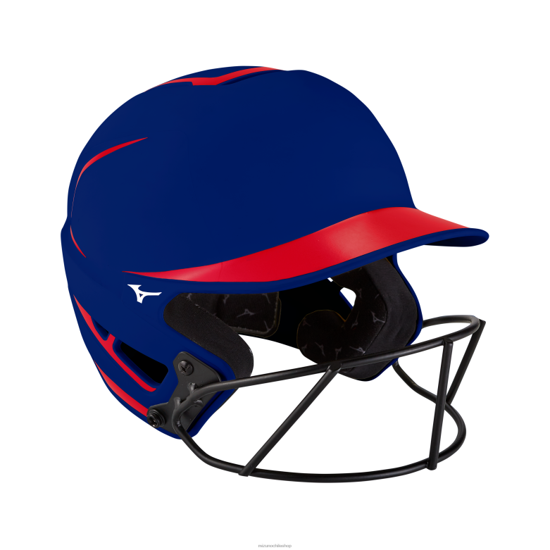 Mizuno casco de bateo de softbol de lanzamiento rápido f6 rojo-azul marino(1051) unisexo accesorios ZH2D1819 Mizuno Chile