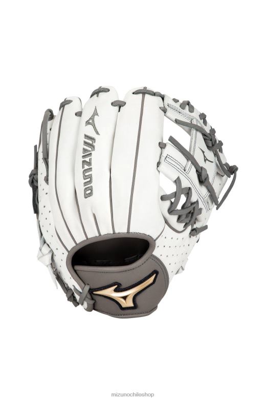 Mizuno Guante de softbol Prime Elite de lanzamiento rápido en el cuadro interior de 11.5" blanco-gris (r091) unisexo accesorios ZH2D1693 Mizuno Chile