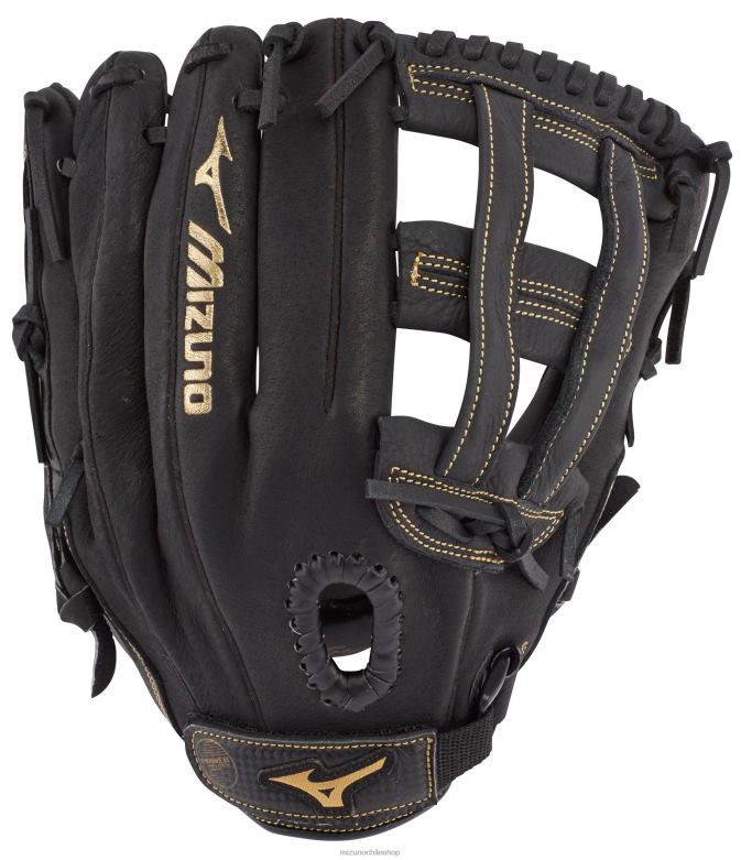 Mizuno Guante de softbol de lanzamiento lento Premier Series de 12" negro-oro(r974) unisexo accesorios ZH2D1867 Mizuno Chile