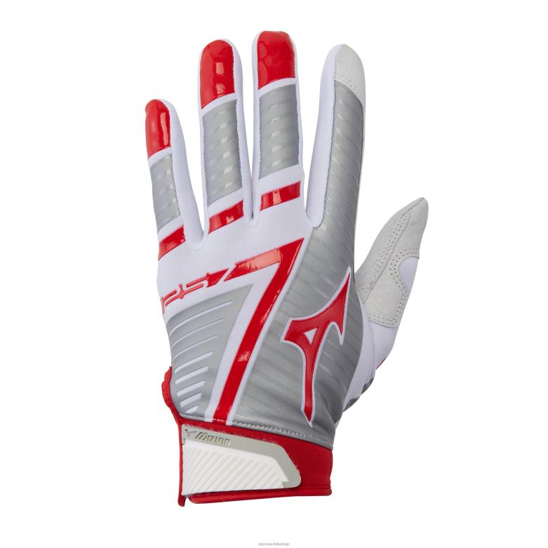 Mizuno guante de bateo de softbol f-257 blanco-rojo(0010) mujer accesorios ZH2D1759 Mizuno Chile Mizuno guante de bateo de softbol f-257 blanco-rojo(0010) mujer accesorios ZH2D1759 Mizuno Chile