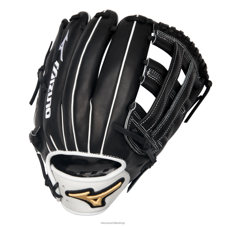 Mizuno guante de softbol de lanzamiento rápido pro select 12" negro (rg90) unisexo accesorios ZH2D1653 Mizuno Zapatos De Futbol