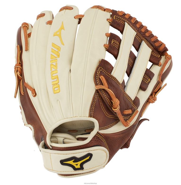 Mizuno guante de softbol de lanzamiento rápido serie clásica 12" lhmarrón plateado(f381) unisexo accesorios ZH2D1794 Mizuno Zapatos De Futbol