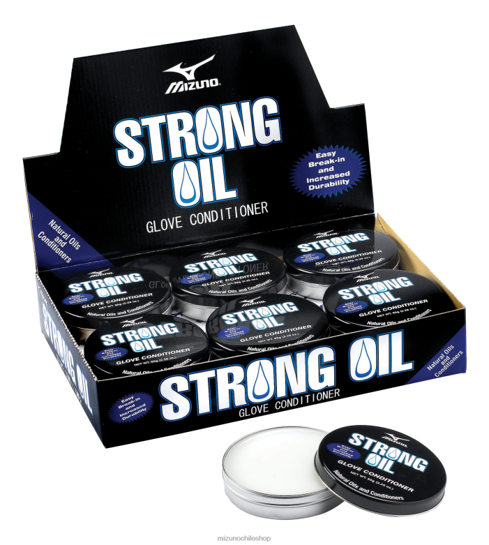 Mizuno caja de acondicionador de guantes de aceite fuerte blanco(0000) unisexo accesorios ZH2D1094 Mizuno Zapatillas