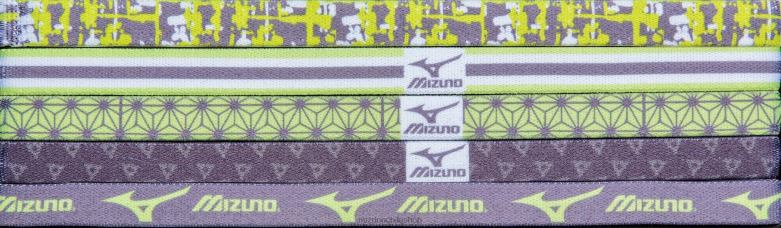 Mizuno diademas de triunfo carbón-limón(9232) unisexo accesorios ZH2D1793 Mizuno Zapatillas