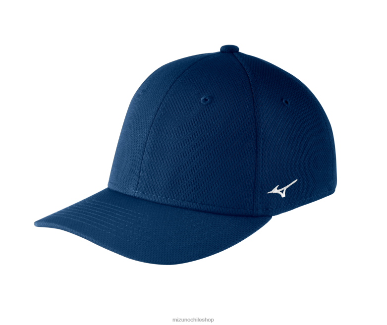 Mizuno gorra del equipo ajustada y elástica azul marino(5151) unisexo accesorios ZH2D569 Mizuno Zapatillas