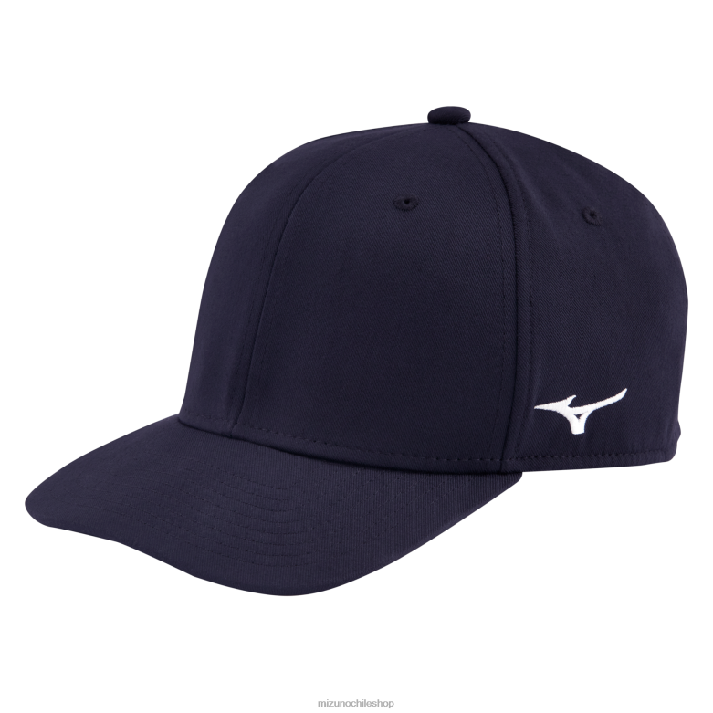 Mizuno gorra profesional ajustada azul marino(5151) unisexo accesorios ZH2D534 Mizuno Zapatos De Futbol