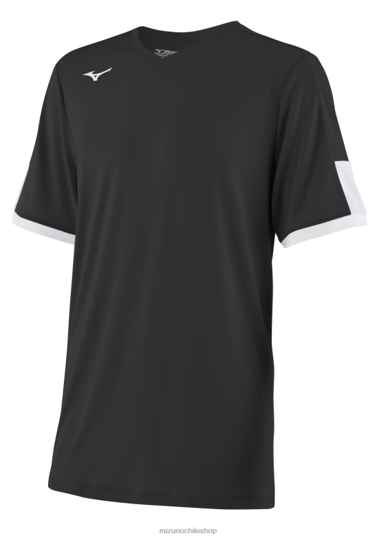 Mizuno camiseta de béisbol aerolite con cuello en v blanco-negro(9000) hombres vestir ZH2D1235 Mizuno Zapatillas
