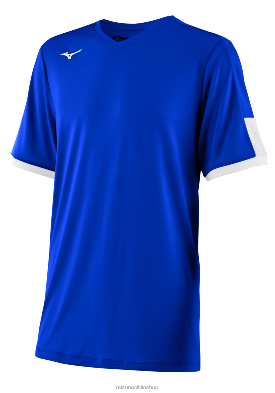 Mizuno camiseta de béisbol aerolite con cuello en v blanco real (5200) hombres vestir ZH2D1234 Mizuno Chile