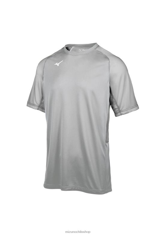 Mizuno camiseta de béisbol del equipo aerolite gris(9191) juventud vestir ZH2D1280 Mizuno Zapatillas