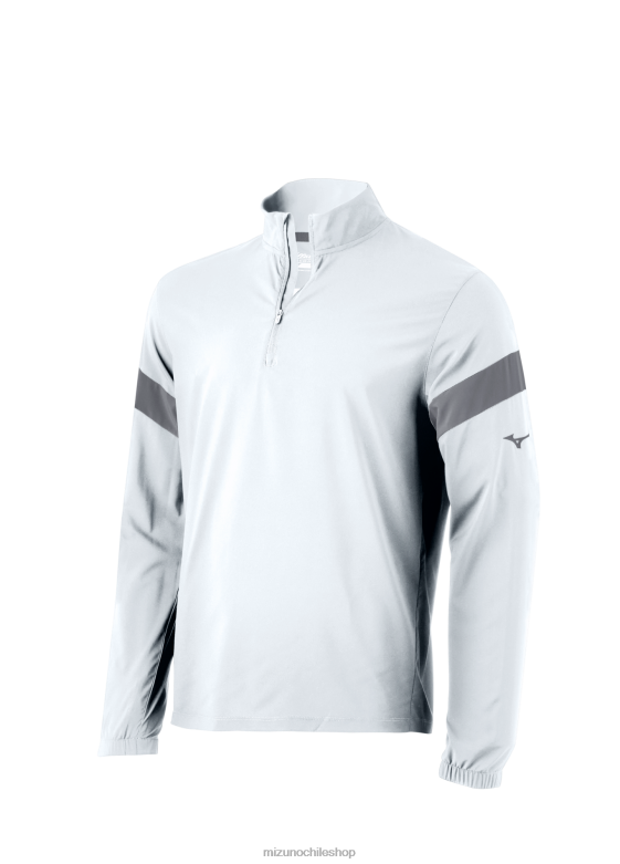 Mizuno chaqueta de bateo de manga larga sombra blanca (009i) hombres vestir ZH2D1322 Mizuno Zapatillas