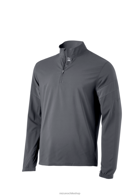 Mizuno chaqueta de bateo de manga larga sombra tranquila (9i9i) juventud vestir ZH2D1476 Mizuno Zapatos De Futbol