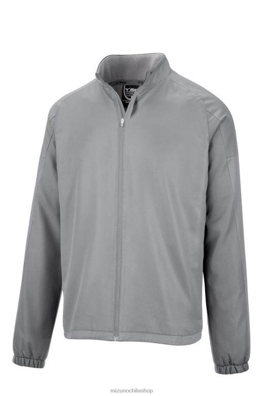 Mizuno chaqueta estilo dugout con cremallera completa sombra tranquila (9i9i) hombres vestir ZH2D1288 Mizuno Chile