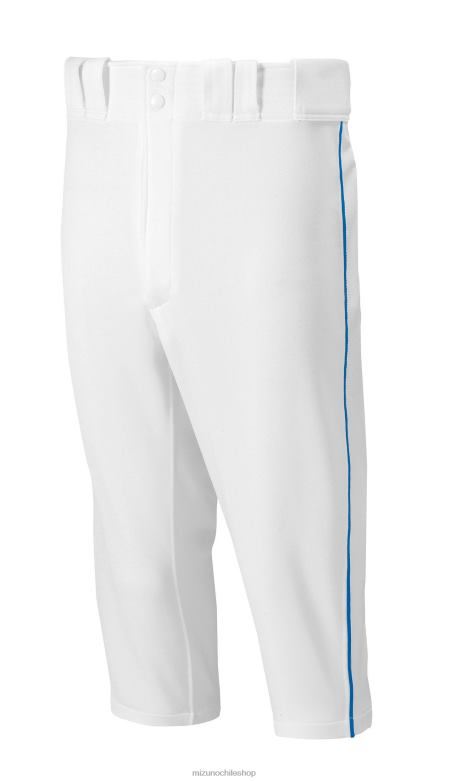 Mizuno Pantalón de béisbol Premier con ribetes cortos blanco-real(0052) hombres vestir ZH2D1179 Mizuno Zapatos De Futbol