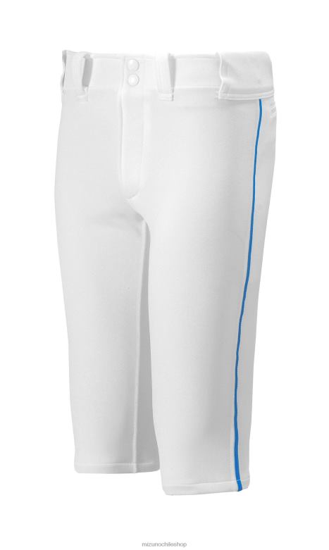 Mizuno Pantalón de béisbol Premier con ribetes cortos blanco-real(0052) juventud vestir ZH2D1215 Mizuno Zapatos De Futbol