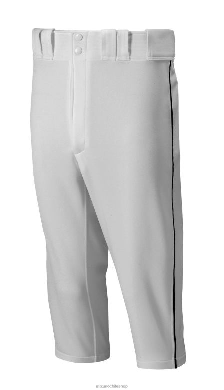 Mizuno Pantalón de béisbol Premier con ribetes cortos gris-negro(9190) hombres vestir ZH2D1184 Mizuno Zapatillas