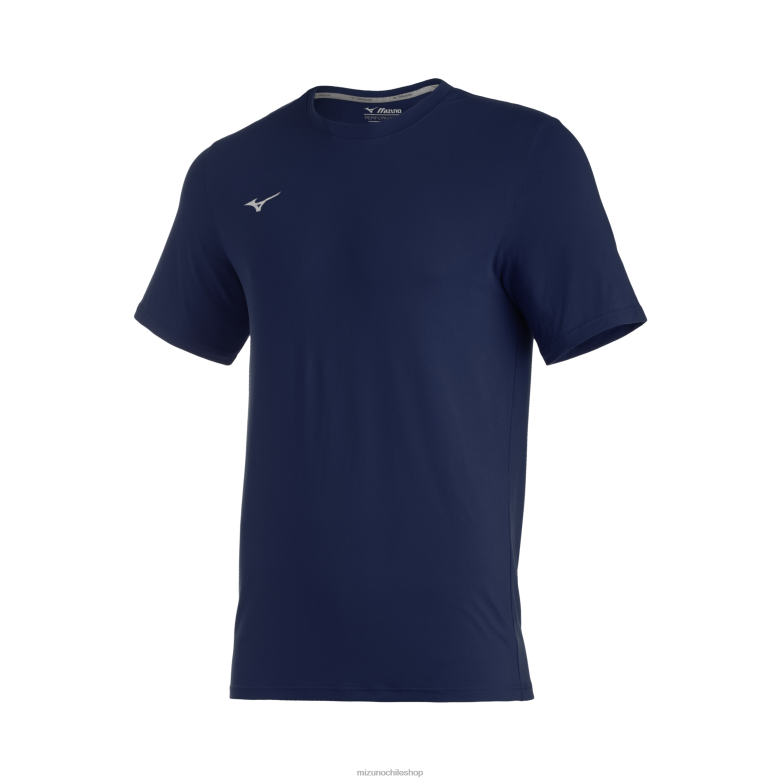 Mizuno equipo de manga corta comp diamante azul marino(5151) unisexo vestir ZH2D1497 Mizuno Zapatos De Futbol