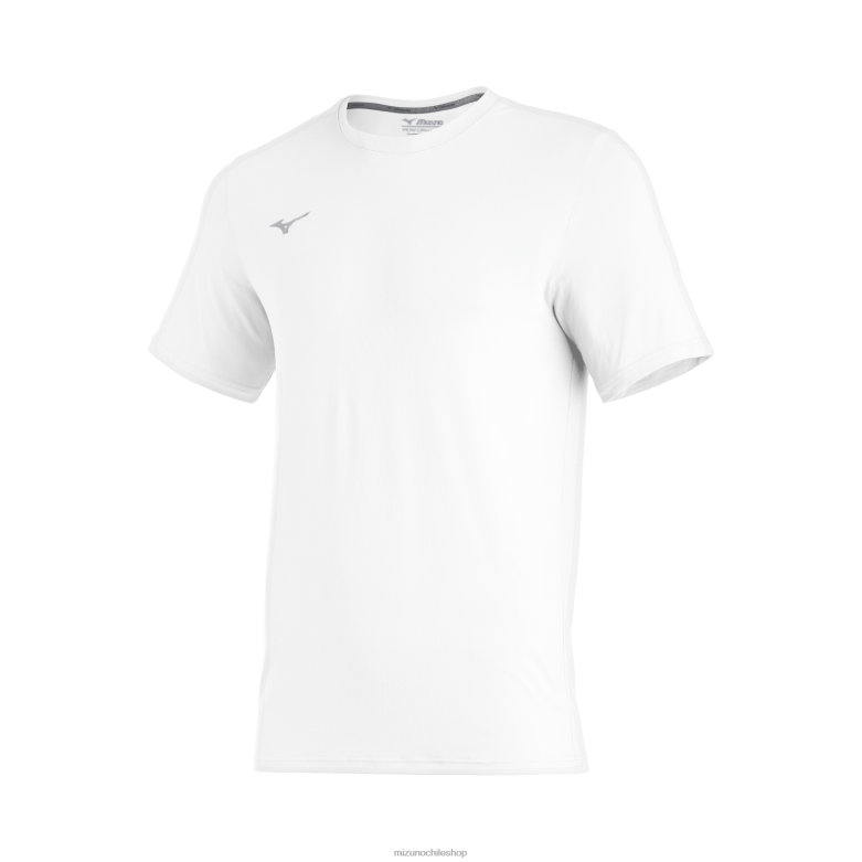 Mizuno equipo de manga corta comp diamante blanco(0000) unisexo vestir ZH2D1491 Mizuno Zapatos De Futbol